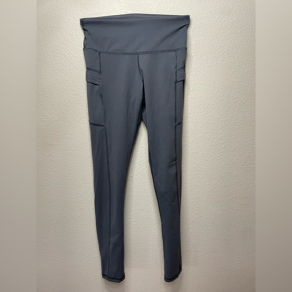 Grey Pocket Leggings